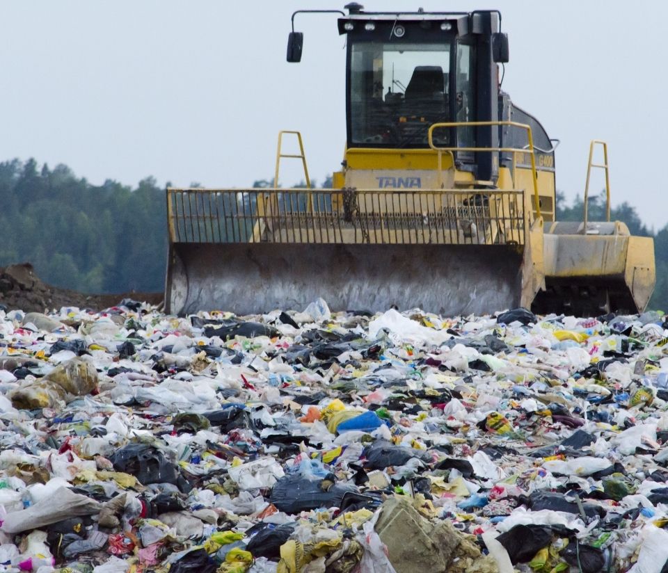 Ethical nappies, landfill