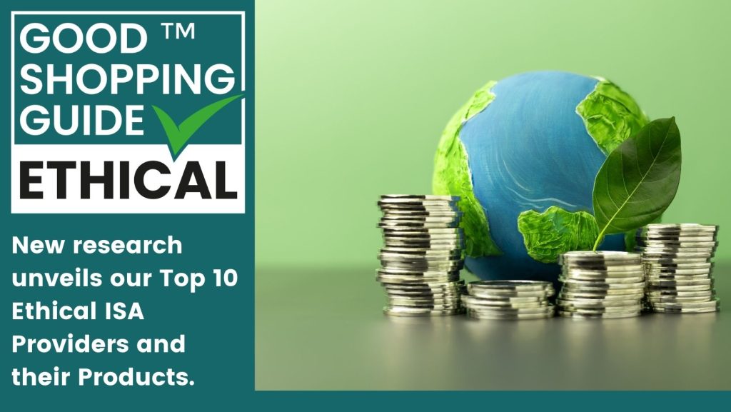 New Research: Discover our Top 10 Ethical ISAs